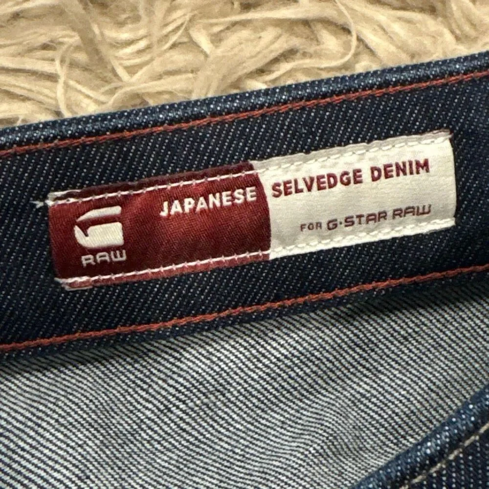 G-Star Premium 3301 Slim Selvedge Jeans
